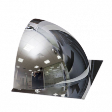 Зеркало купольное 1/4 сферического зеркала